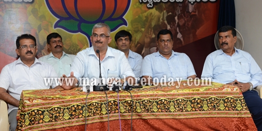 bjp press meet...